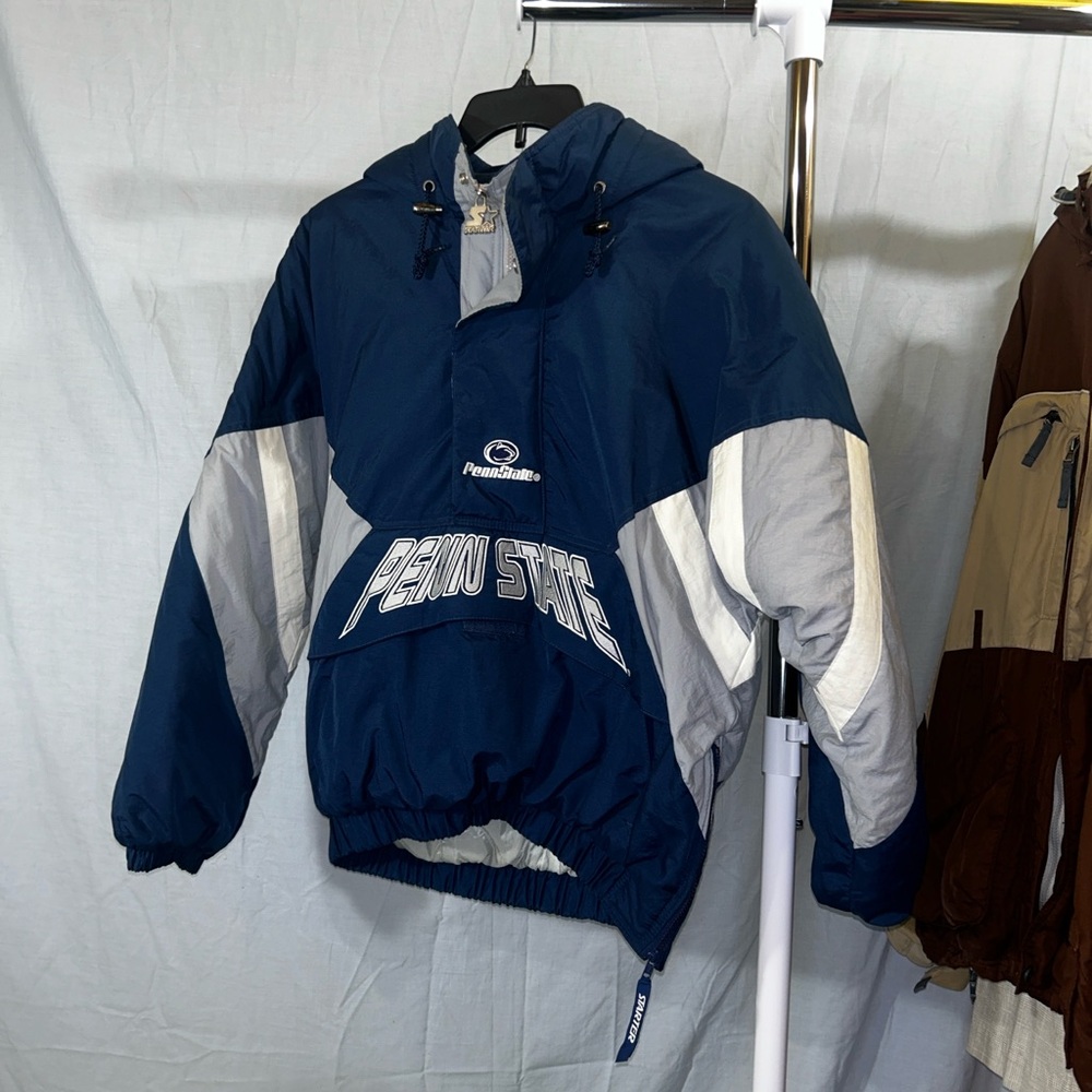 Vintage- Penn State, Starter Quarter Zip Jacket